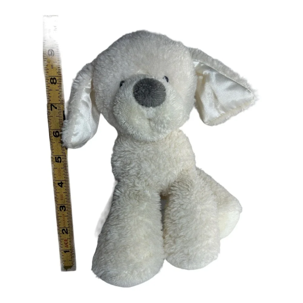 Baby‎ Gund FLUFFEY Puppy Dog White 10